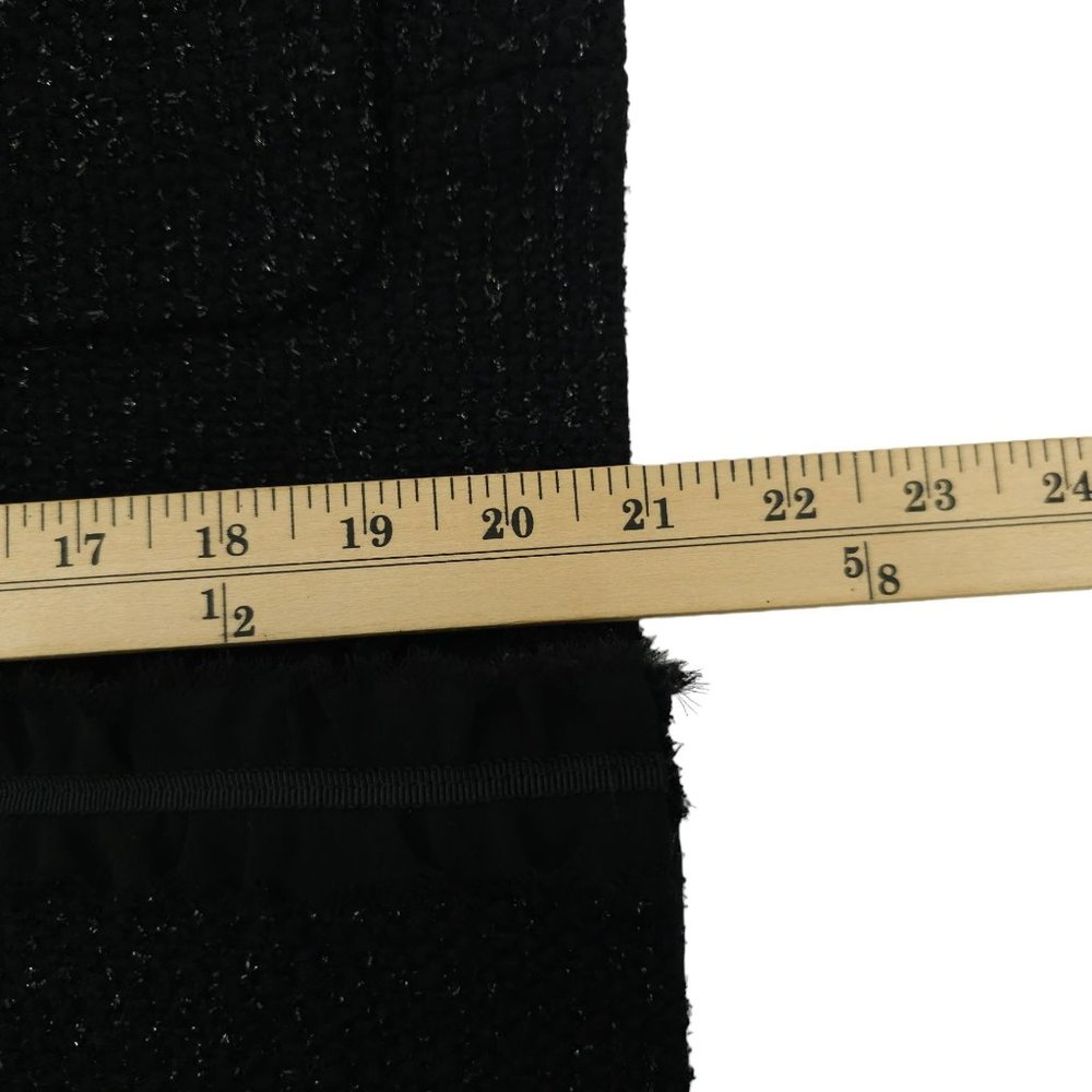 Talbots Grace Fit Wool Blend Snap Front Jacket 10 Shimmer 3/4 Quarter Sleeve NEW - Picture 6 of 15